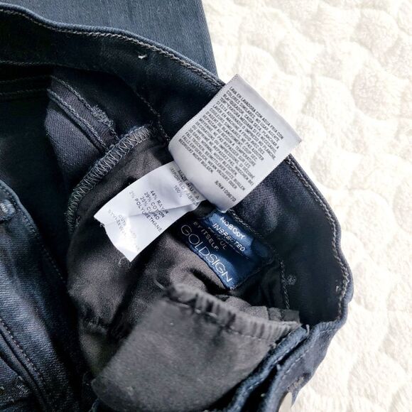Goldsign dark denim jeans skinny leg 28 soft - Picture 7 of 10